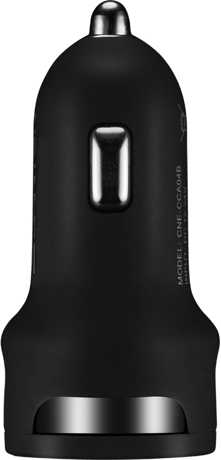 Автомобільний зарядний пристрій CANYON C-04 2USB 2.4A Black (CNE-CCA04B) · 3