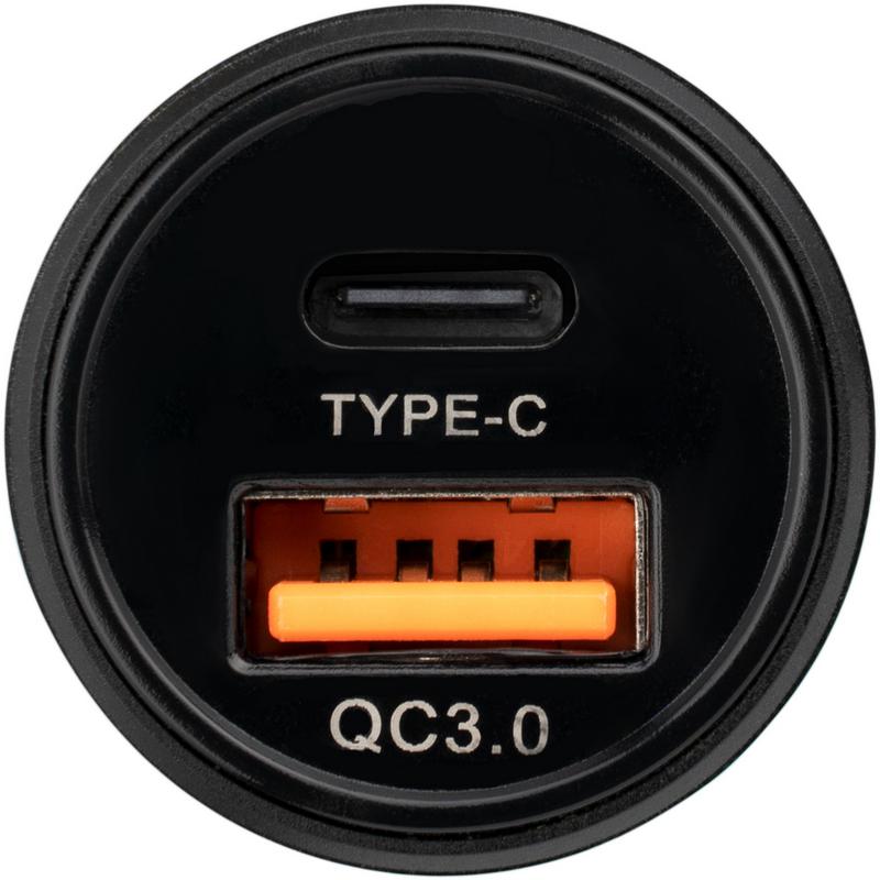 Автомобiльний зарядний пристрiй Gelius Pro Twix GP-CC006 USB+Type-C QC (85175) · 2