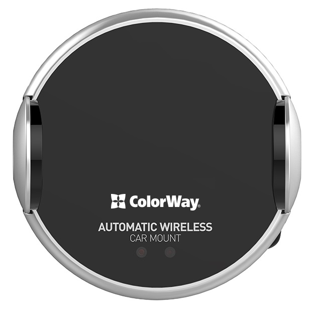 Бездротовий зарядний пристрій ColorWay AutoSense Car Wireless Charger 2 (CW-CHAW035Q-BK) · 2