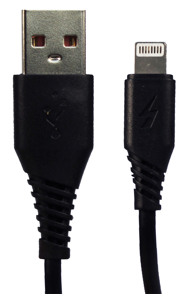 Зарядний пристрій PROFIT ES-D92 QC3.0 USBA+Lightning Black · 3