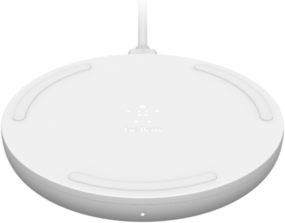 Бездротовий зарядний пристрій BELKIN Wireless Charging Pad Qi 10W White (WIA001VFWH) в Києві