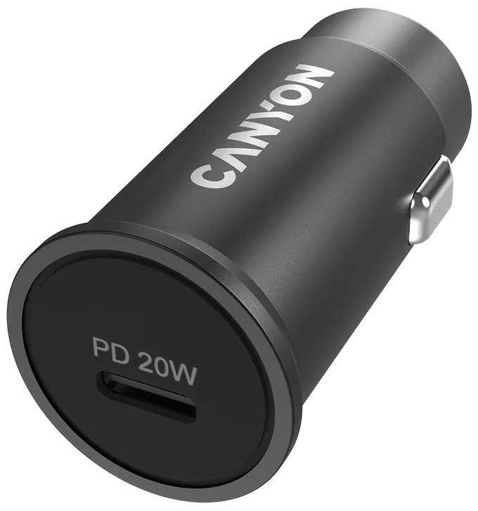 Автомобильное зарядное устройство CANYON PD 20W Black (CNS-CCA20B) в Киеве