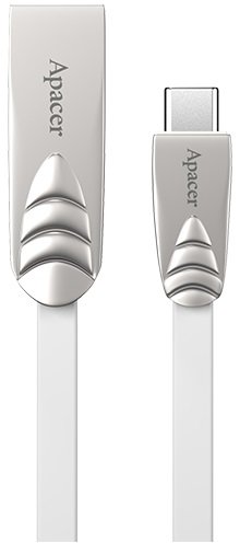 

Кабель APACER DC112 Type-C to USB2.0 Белый (APDC112W-1)