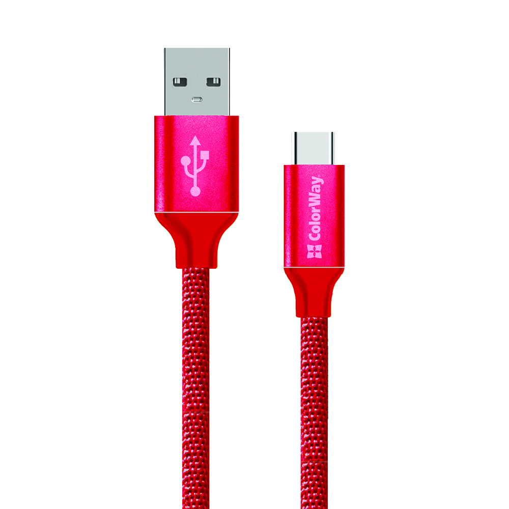 Кабель Colorway USB - Type-C/1м/2.1А/К в Києві