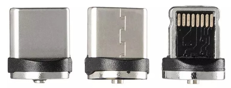Кабель Gelius Magenta GP-UC-U013u 3в1 (2А), Чорний · 2
