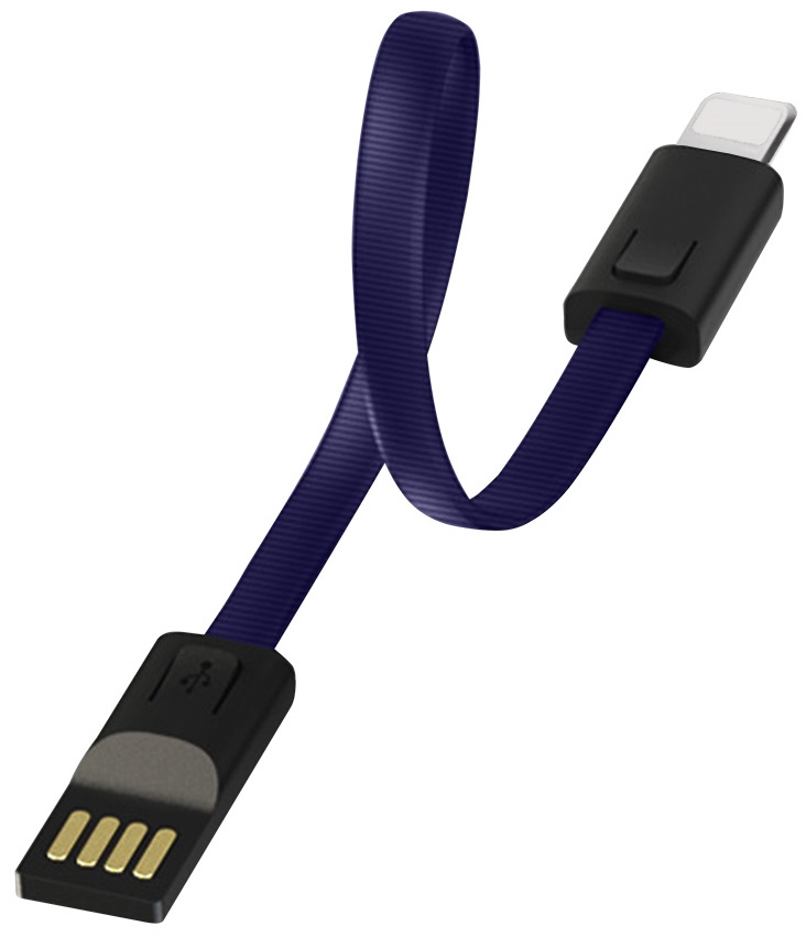 Кабель Colorway USB - Apple Lightning 0,2м/2.4А/П/синій · 2