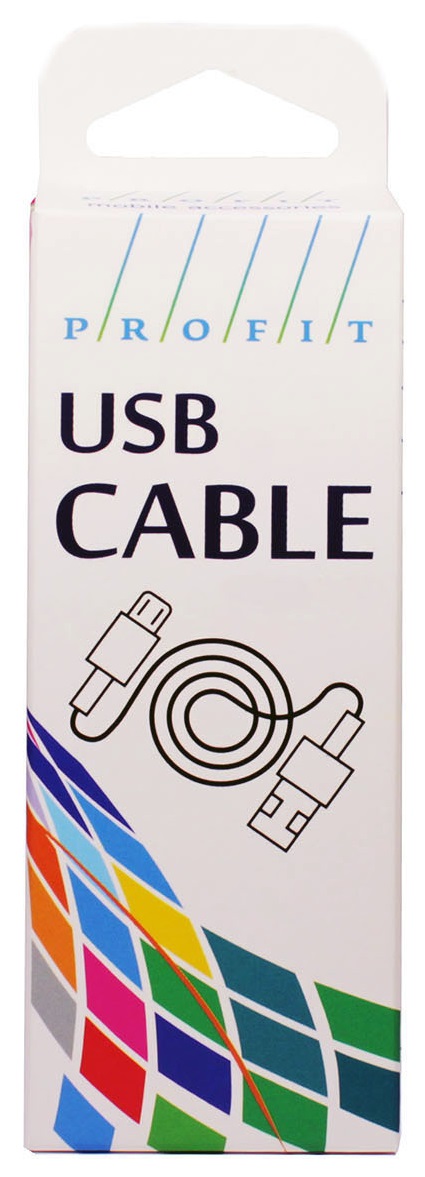Кабель Profit USB Lightning + MFI white · 3
