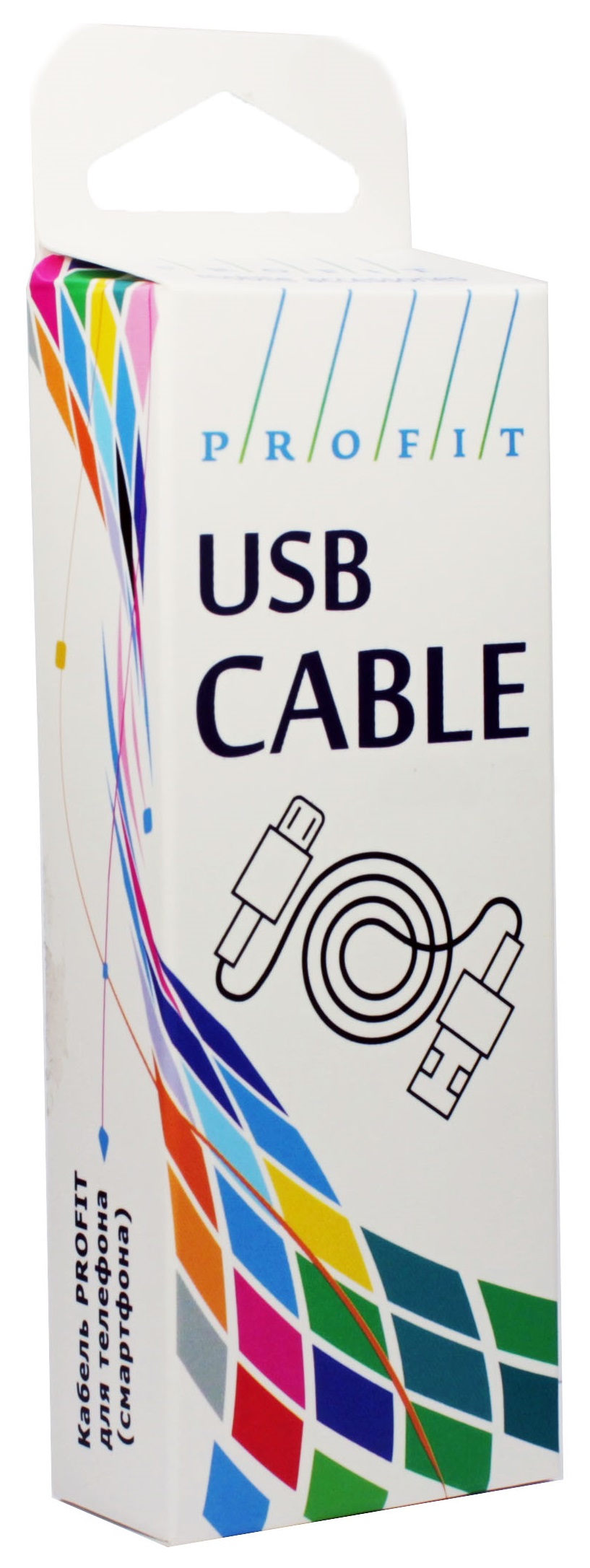 Кабель Profit USB Lightning + MFI white · 4