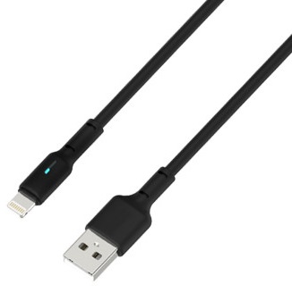 Кабель Gelius Pro Lumin Lamp GP-UC100 Lightning Чорний (3A) (82657) · 2