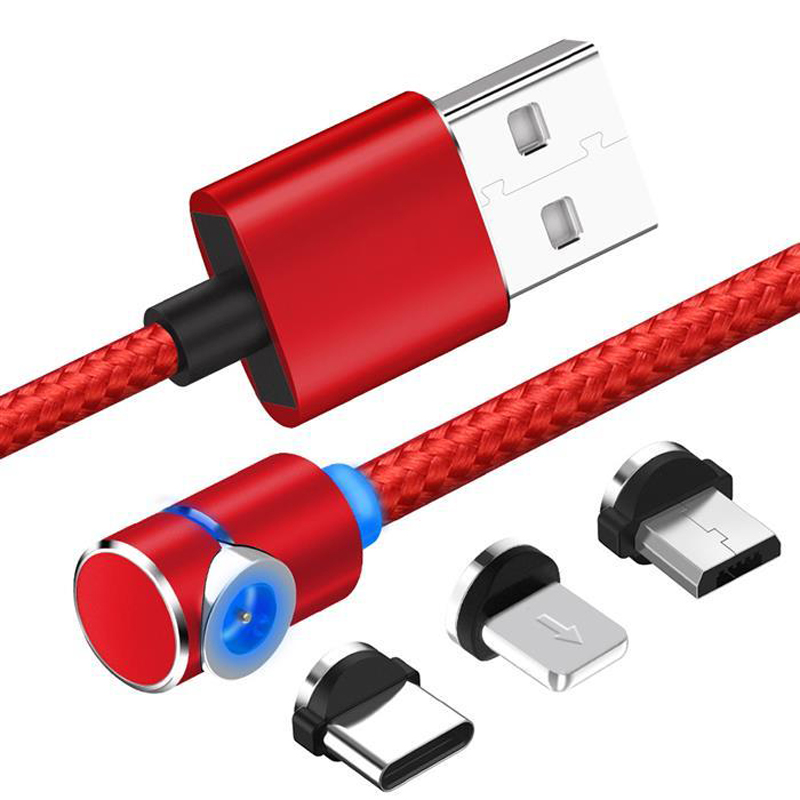 Кабель USB ХОКО SC-370 Magneto Game Red 3 в 1 (SC-370MGNT-RD) в Києві