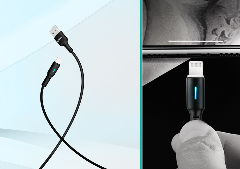 Кабель Gelius Pro Lumin Lamp GP-UC100 Micro USB Чорний (3A) (82656) · 4