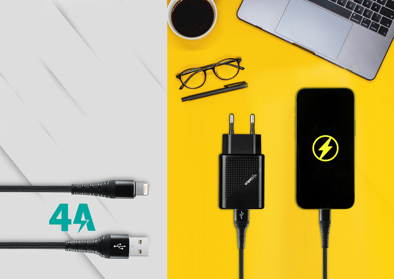 Кабель Gelius Fast Speed 2 GP-UC05i Lightning Black (82832) · 4