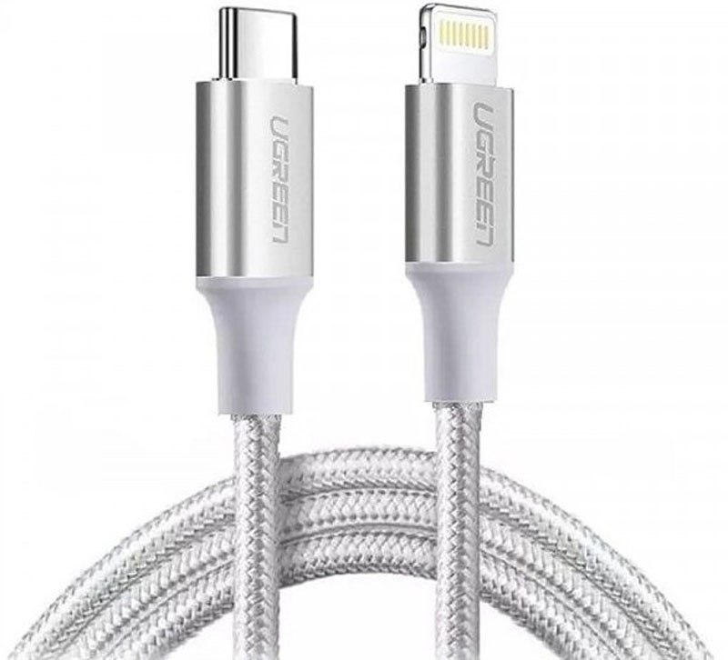 ᐉ Кабель UGREEN US304 USB-C-Lightning 60W 2м Silver (70525) — купить в ...