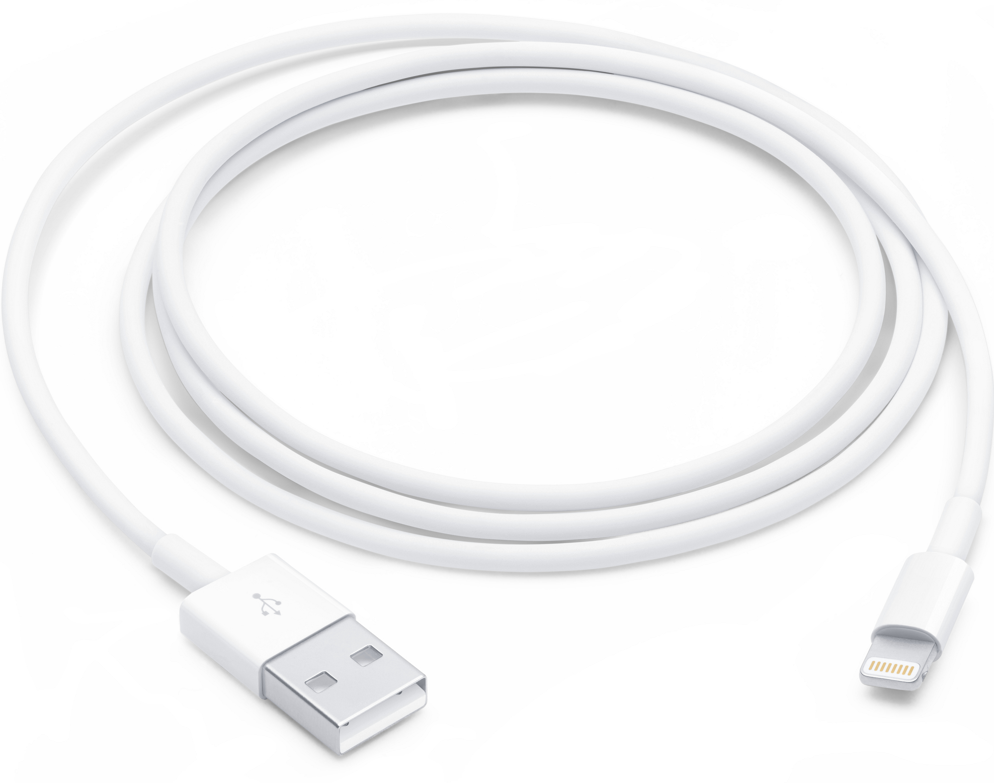 Кабель APPLE Lightning to USB-А 1 м White (MUQW3ZM/A) в Києві