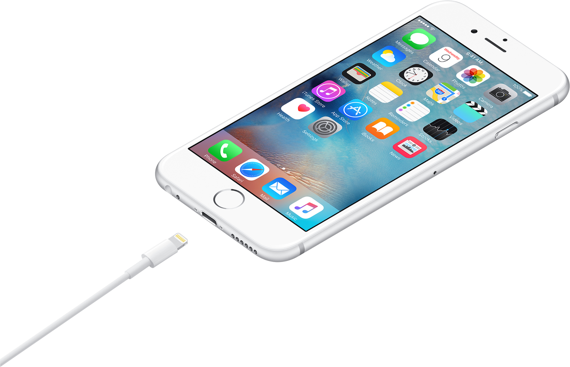 Кабель APPLE Lightning to USB-А 1 м White (MUQW3ZM/A) · 4