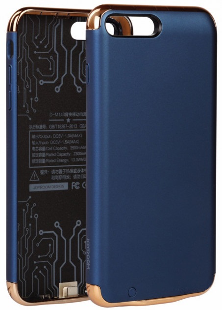 Накладка BeCover Apple iPhone 7+ Black-Blue в Києві