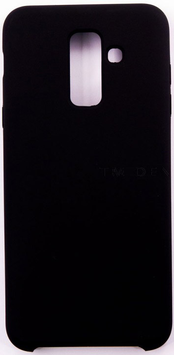 

Накладка DENGOS (BACK COVER) "SOFT TOUCH" Black для SAMSUNG GALAXY A6 Plus 2018 (A605) (DG-BCS-17)