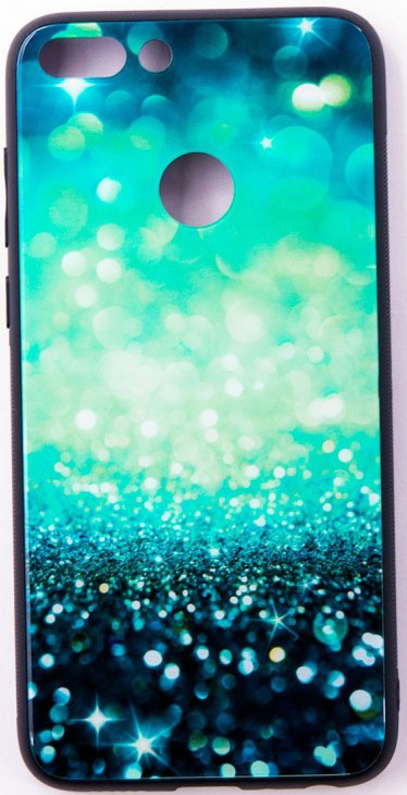 

Накладка DENGOS (BACK COVER) "GLAM" Blue-Mint Kaleidoscope для HUAWEI P SMART (DG-BC-GL-20)
