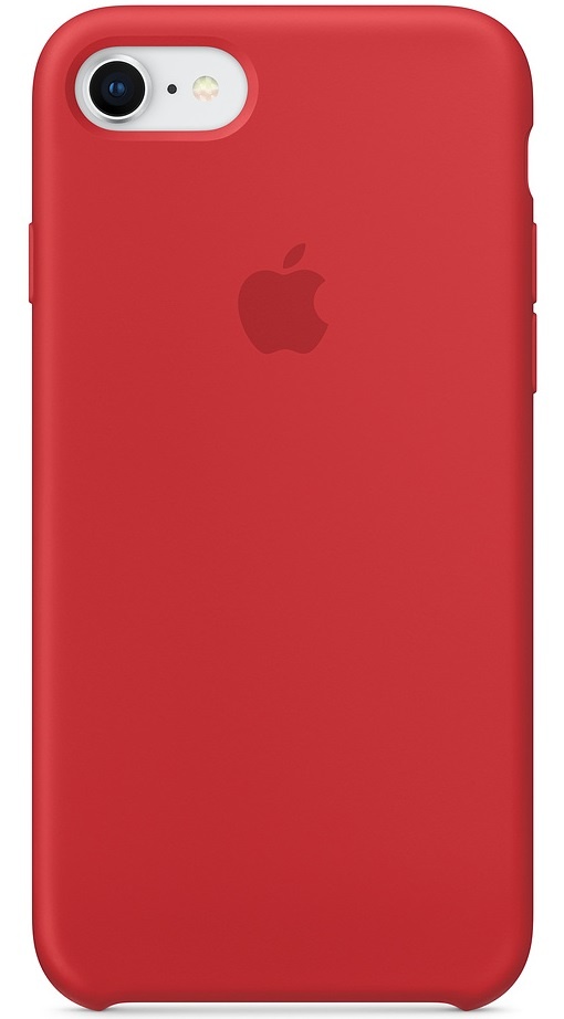 Накладка APPLE Silicone Case для iPhone 8/7 RED (MQGP2ZM/A) в Киеве