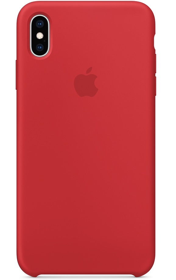 

Накладка iPhone XS Max Silicone Case RED (MRWH2ZM/A)