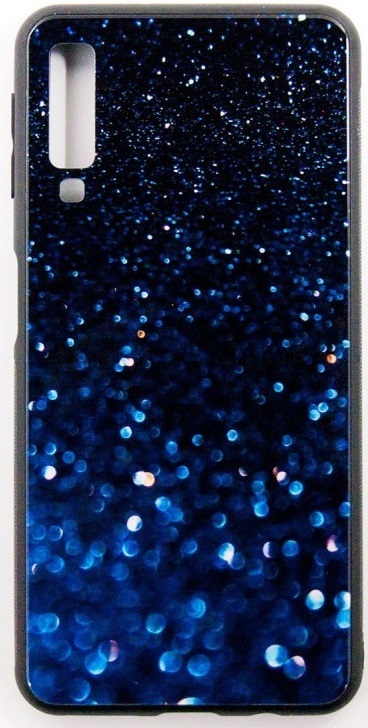 

Накладка Dengos "Glam" Samsung Galaxy A7 2018 (A750) синий калейдоскоп