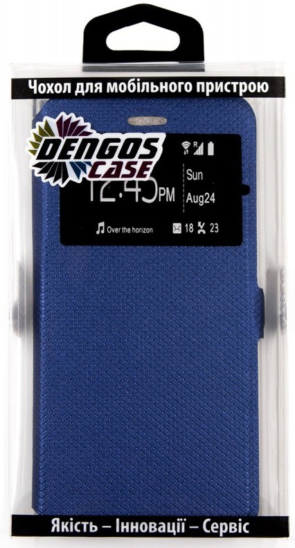 

Чехол DENGOS (FLIPP-BOOK CALL ID) Blue для HUAWEI P SMART (DG-SL-BK-177)