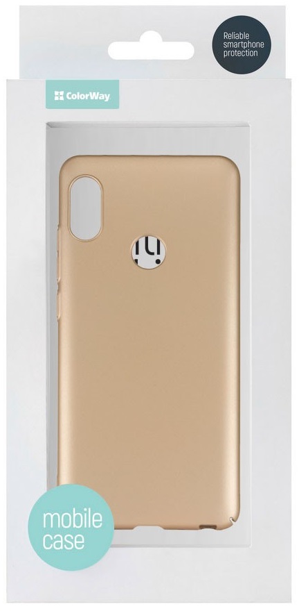 

Накладка ColorWay PC Case для Xiaomi Redmi Note 5 Pro Gold (CW-CPLXRN5P-GD)