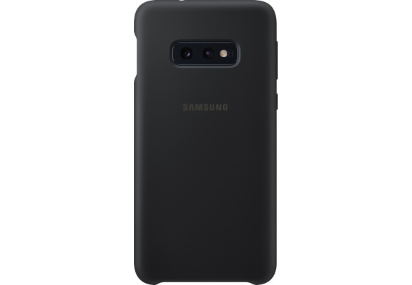 

Накладка Samsung S10e Silicone Cover Black (EF-PG970TBEGRU)