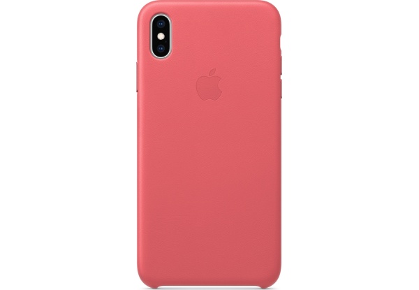 

Накладка Apple iPhone XS Max Leather Case Peony Pink (MTEX2ZM/A)