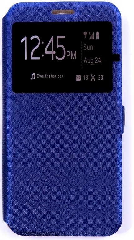 

Чехол DENGOS Flipp-Book Blue для Huawei Y6 (2019) (DG-SL-BK-231)