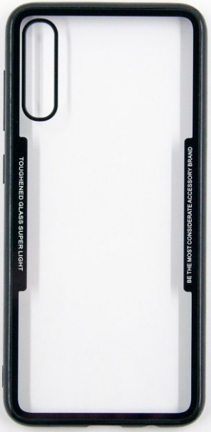 Накладка DENGOS Tpu Armor для Samsung Galaxy A50 (A505) Black/Transparent (DG-TPU-TRP-02) в Києві