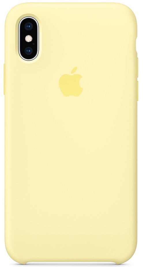 Акция на Накладка APPLE iPhone XS Yellow от Eldorado