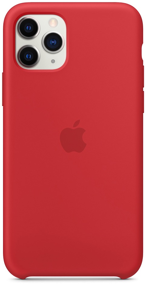 Накладка APPLE Silicone Case для iPhone 11 Pro Max Red (MWYV2ZM/A) в Києві