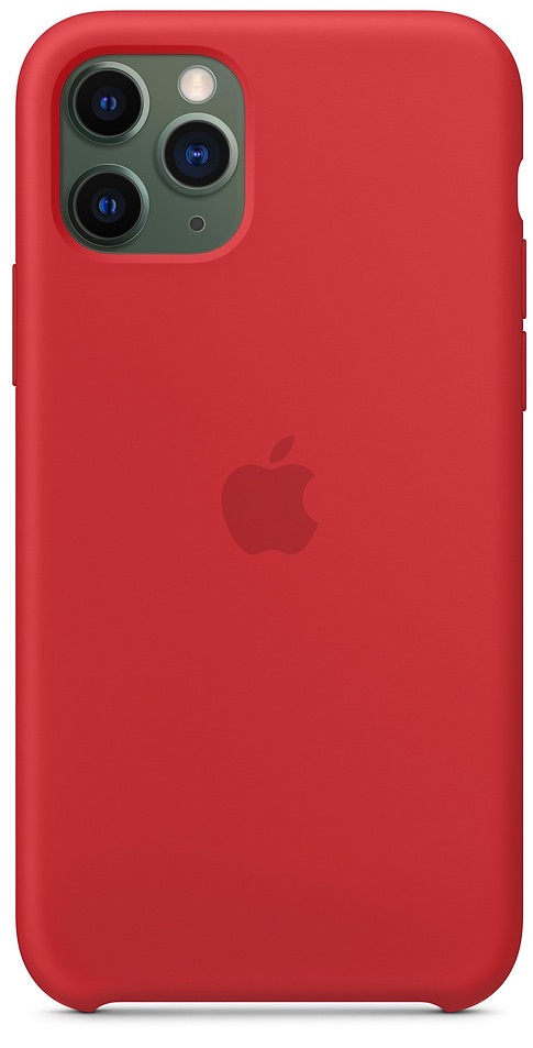 Накладка APPLE Silicone Case для iPhone 11 Pro Max Red (MWYV2ZM/A) · 3