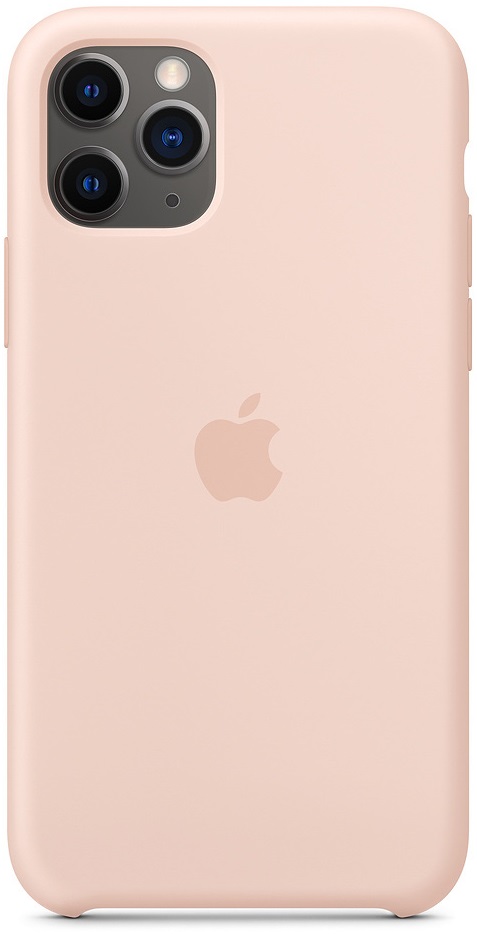 Накладка APPLE Silicone Case для iPhone 11 Pro Max Pink Sand (MWYY2ZM/A) · 3