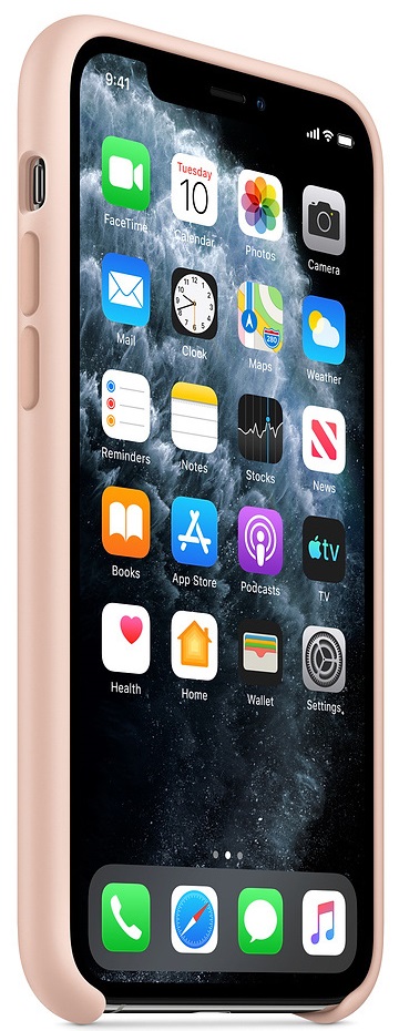Накладка APPLE Silicone Case для iPhone 11 Pro Max Pink Sand (MWYY2ZM/A) · 5