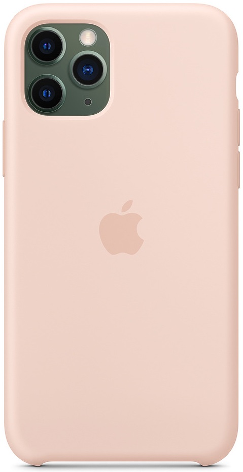 Накладка APPLE Silicone Case для iPhone 11 Pro Max Pink Sand (MWYY2ZM/A) · 4