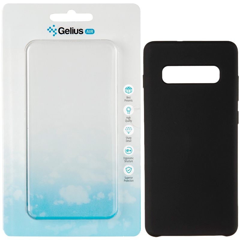

Накладка Gelius Air Softmatte Samsung G975 (S10 Plus), Black