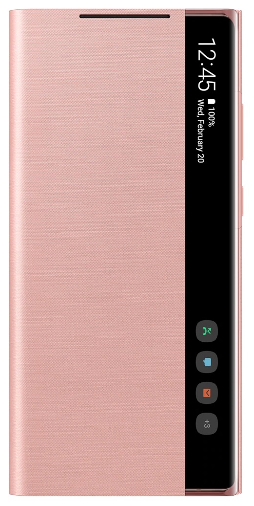 

Чехол SAMSUNG Smart Clear View для Galaxy Note 20 (N980) Copper Brown (EF-ZN980CAEGRU)