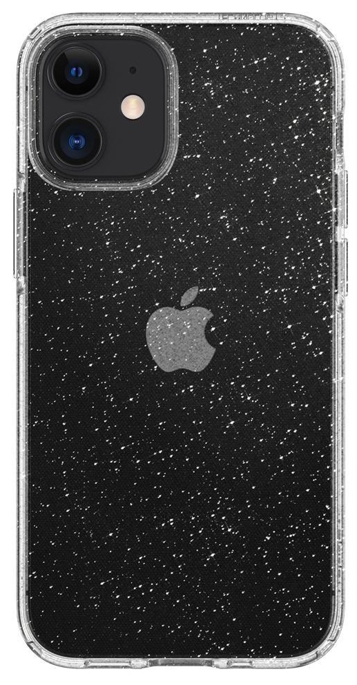 Накладка SPIGEN для Apple iPhone 12 Mini Liquid Crystal Glitter Rose Quartz (ACS01742) в Киеве