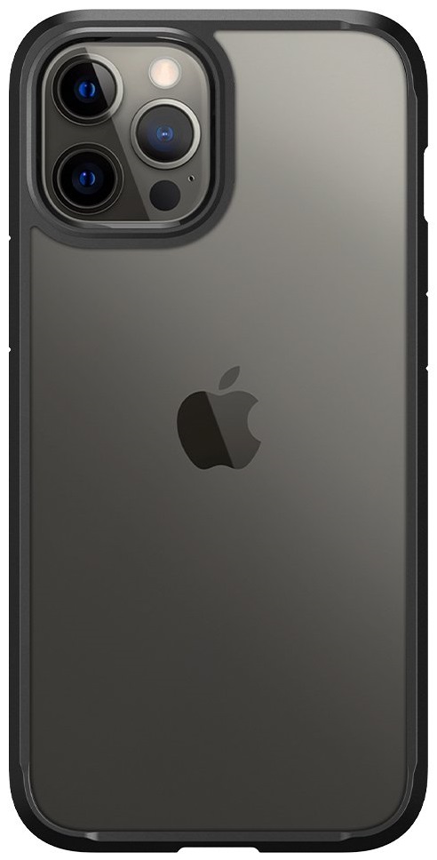 Чехол SPIGEN для Apple iPhone 12 Pro Max Crystal Hybrid Matte Black (ACS01477) в Киеве
