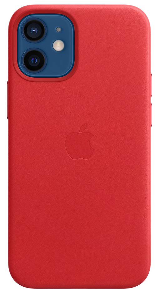 Накладка Apple iPhone 12 mini Leather Case (PRODUCT)RED MHK73ZE/A в Києві