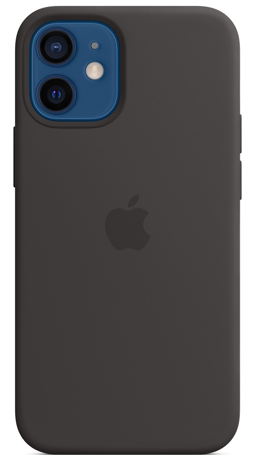 Накладка APPLE iPhone 12 Mini Silicone Case Black (MHKX3ZE/A) в Києві