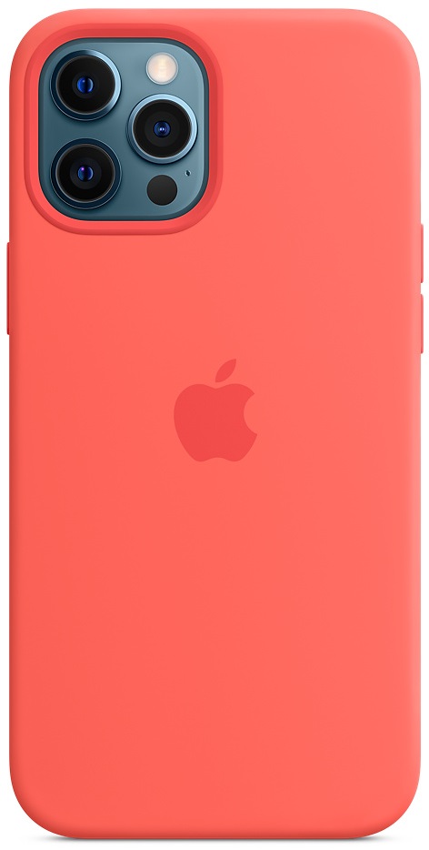 Накладка APPLE iPhone 12 Pro Max Silicone Case Pink Citrus (MHL93ZE/A) в Києві