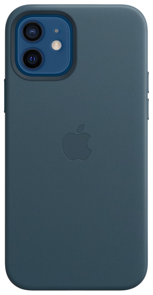 Накладка APPLE iPhone 12/12 Pro Leather Case Baltic Blue (MHKE3ZE/A) в Києві