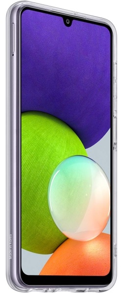 Накладка SAMSUNG Galaxy A22 Soft Clear Cover Transparent (EF-QA225TTEGRU) · 5