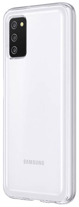 Накладка SAMSUNG Galaxy A03s Soft Clear Cover Transparent (EF-QA037TTEGRU) · 3