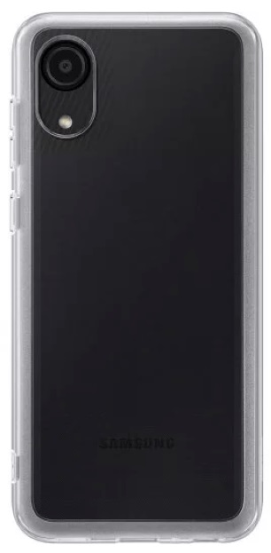 Накладка SAMSUNG A03 Core Soft Clear Cover Transparent (EF-QA032TTEGRU) · 3