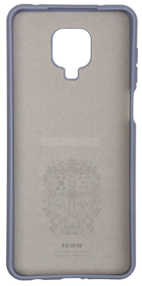 Накладка ARMORSTANDART Icon для Xiaomi Redmi Note 9S/9 Pro/9 Pro Max Blue (ARM56604) · 2