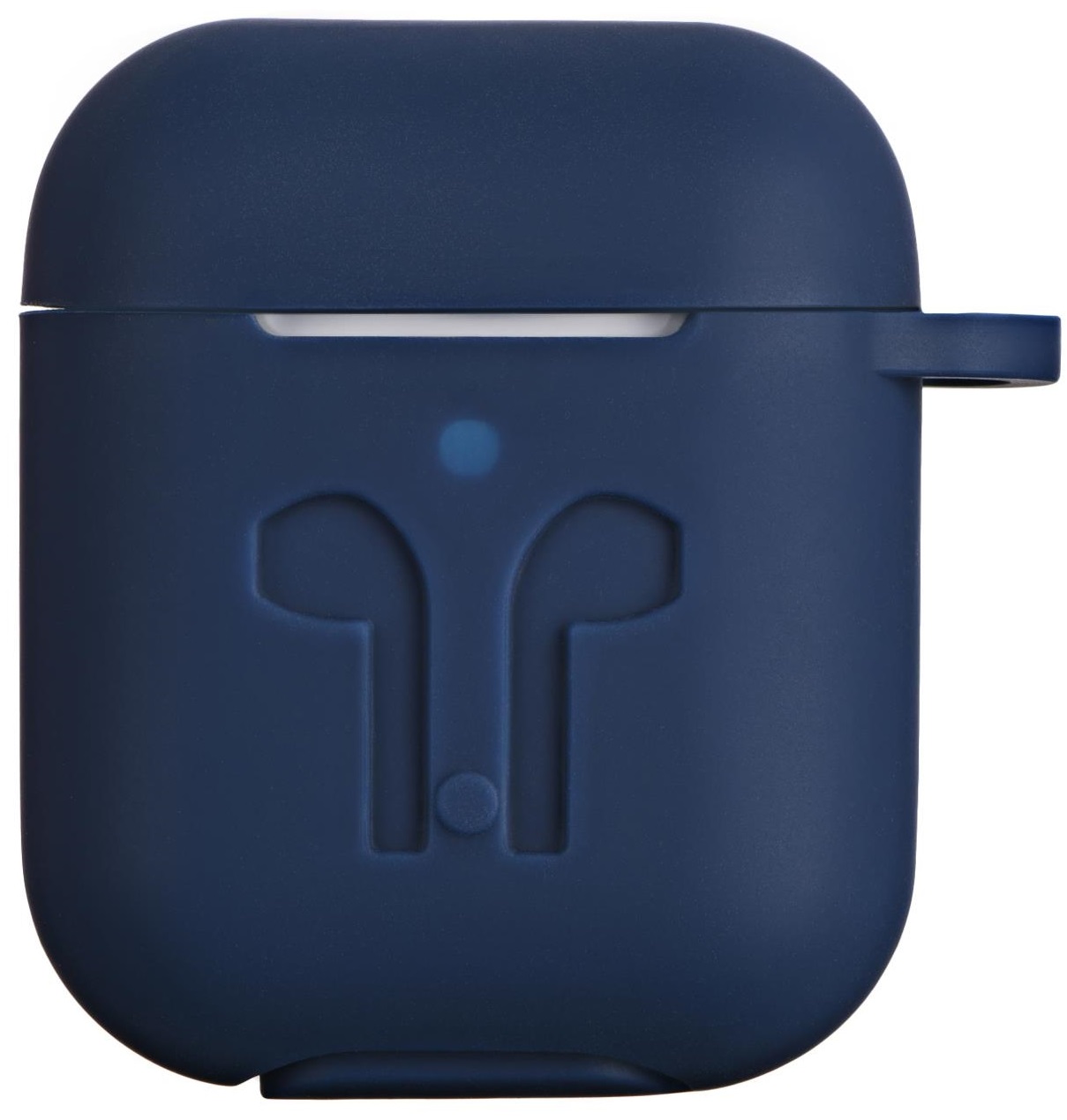 Чохол 2Е для Apple AirPods Pure Color Silicone Imprint 3.0mm Navy (2E-AIR-PODS-IBPCSI-3-NV) в Києві
